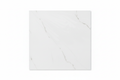 60 × 60 cm White Ceramic Tile with subtle marble-style pattern